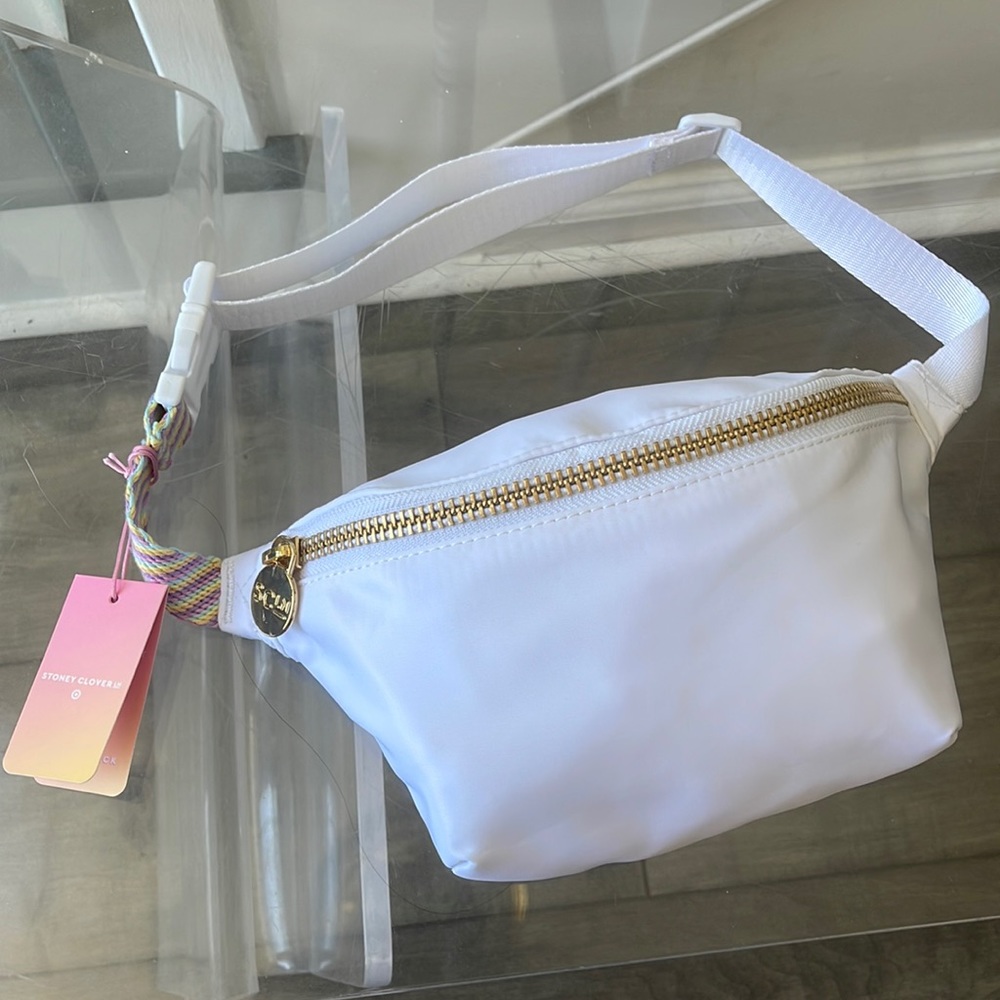 Stoney clover and target white Fanny pack